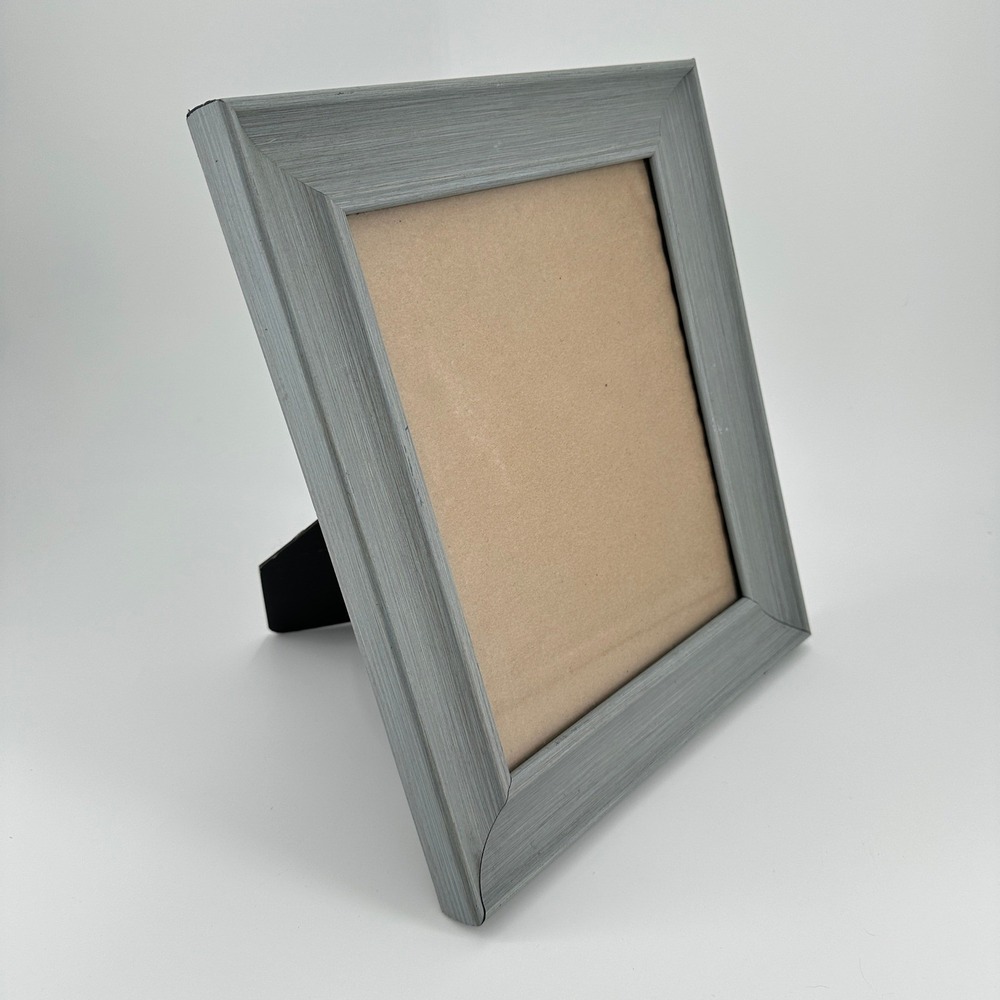 Sheffield Home 8x10 Picture Frame Grey Wood Grain Textured Tabletop Wall Mount